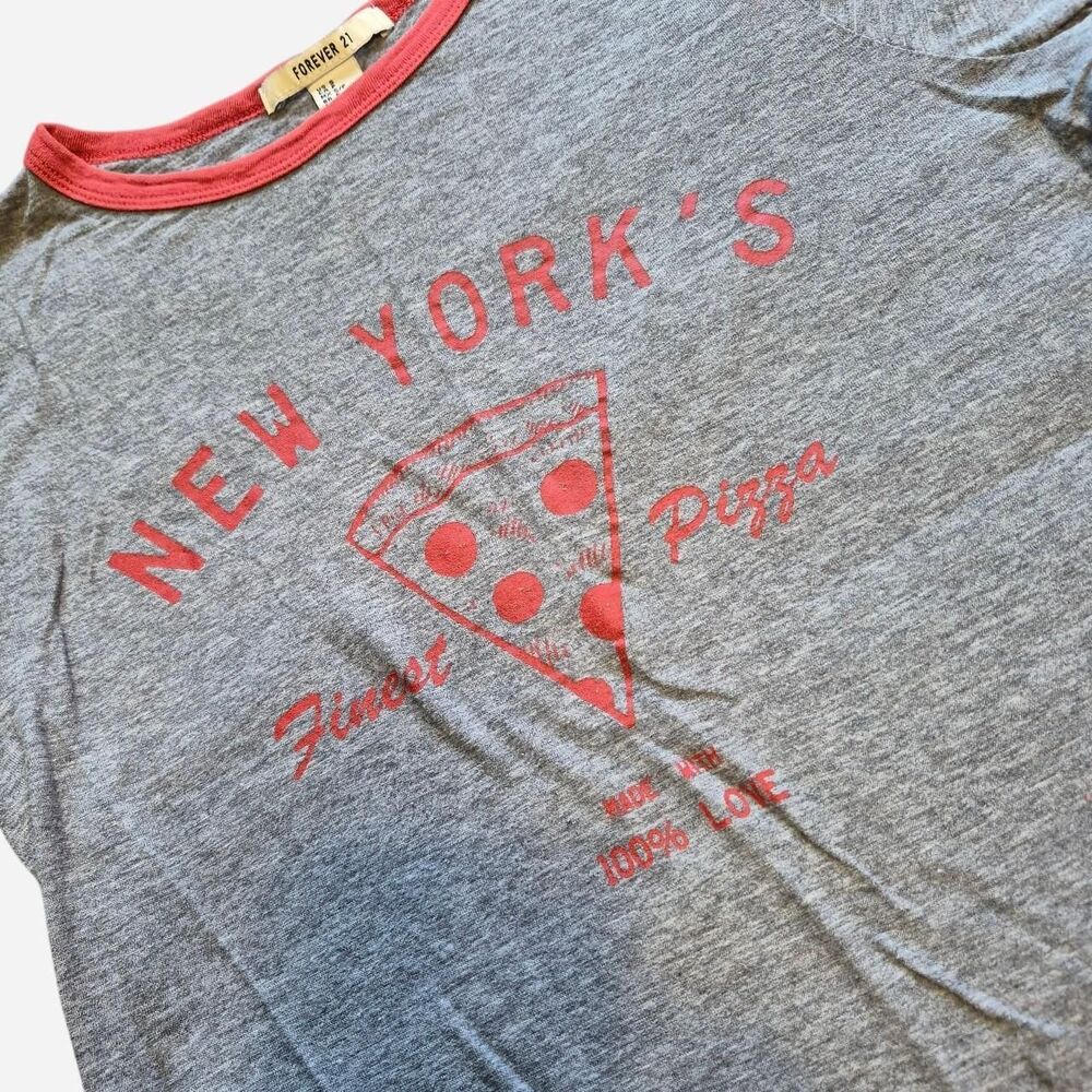 Forever-21 Women's Grey T-shirt Size S